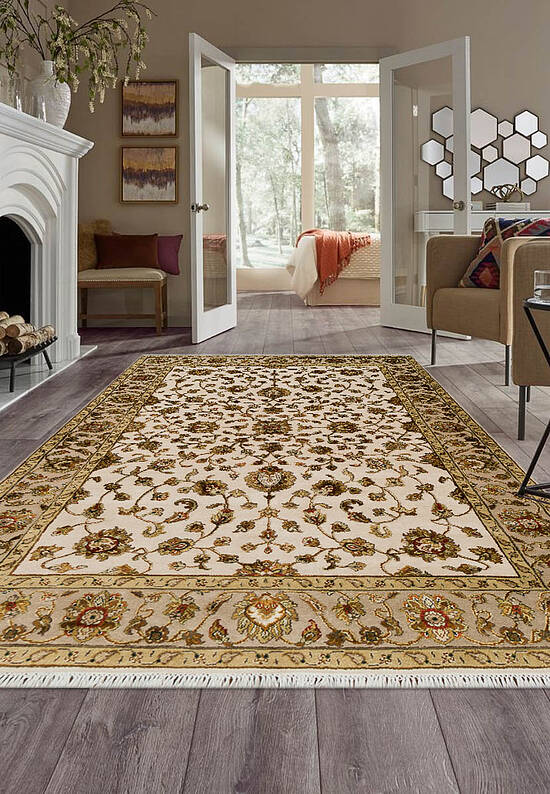 Элитный ковер ручной работы 10/10 SC-733-8-Ivory/Camel