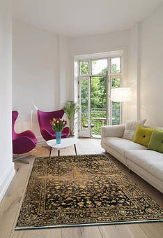 ковер в интерьере Clivia UC3920