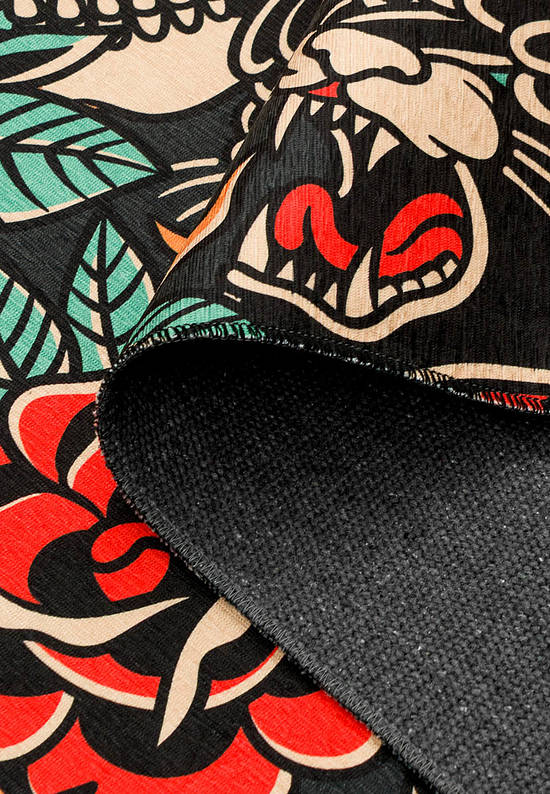 Безворсовый ковер для подростка Old School Pattern