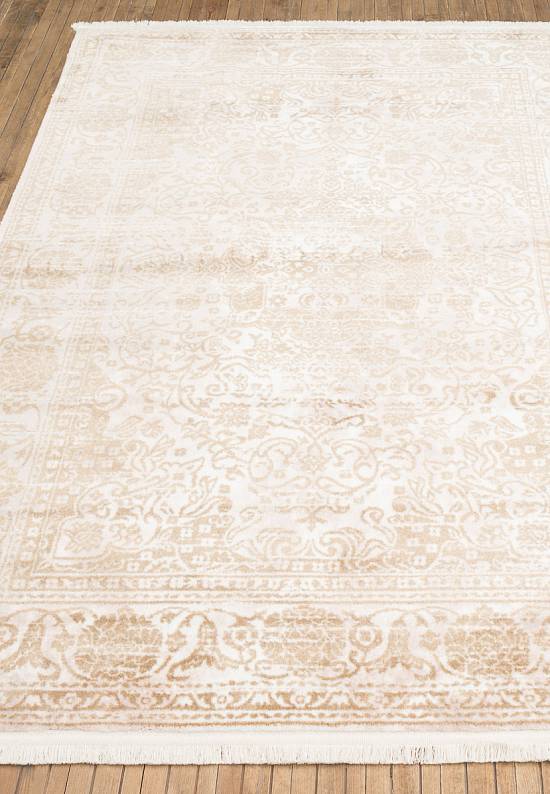 Турецкий винтажный ковер 11671 02 Dark Beige