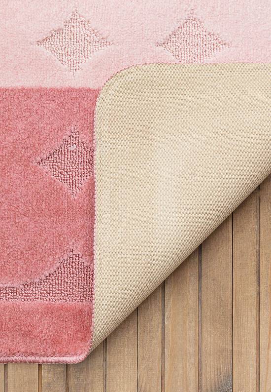 Розовый коврик для ванной комнаты Edremit 2580 Dusty Rose