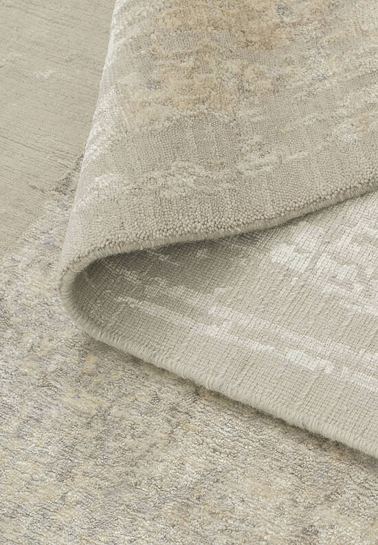 Индийский ковер ручной работы Silver Grey