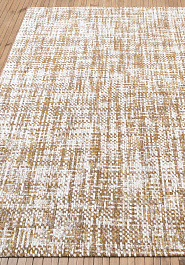 безворсовый ковер в перспективе Uyuni Cotton 8892