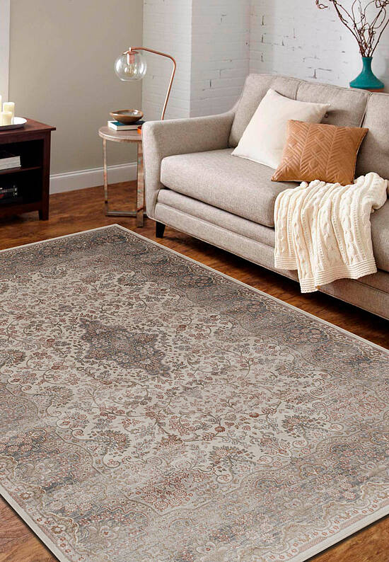 Высокоплотный ковер из вискозы VD3084-V102