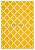 Двусторонний безворсовый ковер из шенилла NK 04 Yellow Grey