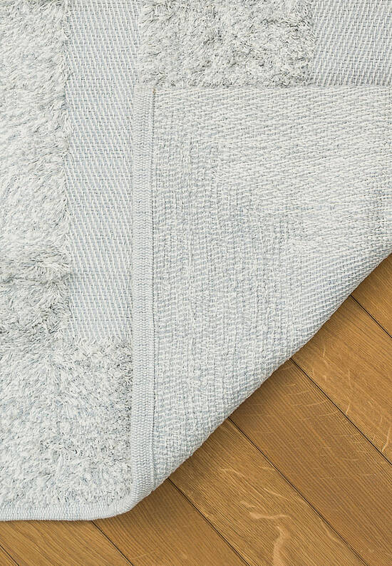 Серый комплект ковриков для ванной Vivian-Blue