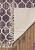 Безворсовый ковер из хлопка JHC-17-05 natural-purple
