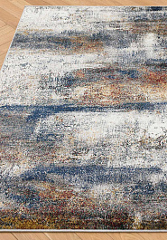 ковер в перспективе London Merinos D821-Gray-Red