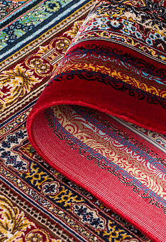 фактура ковра Ottoman Silk Farshineh-Red