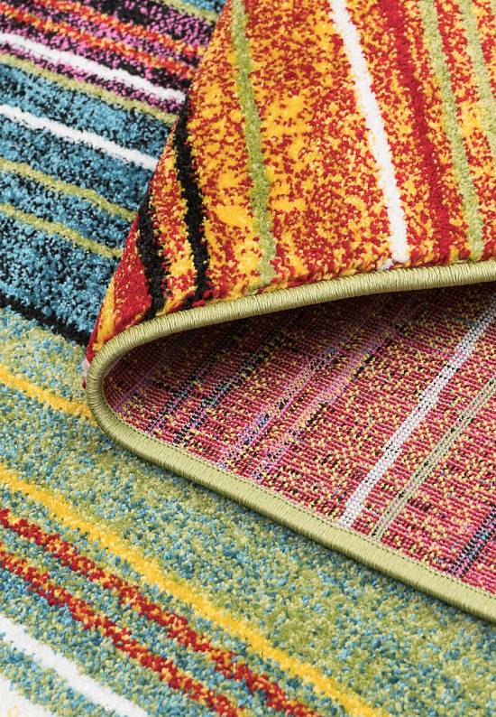 Недорогой синтетический ковер 2773-Multicolor