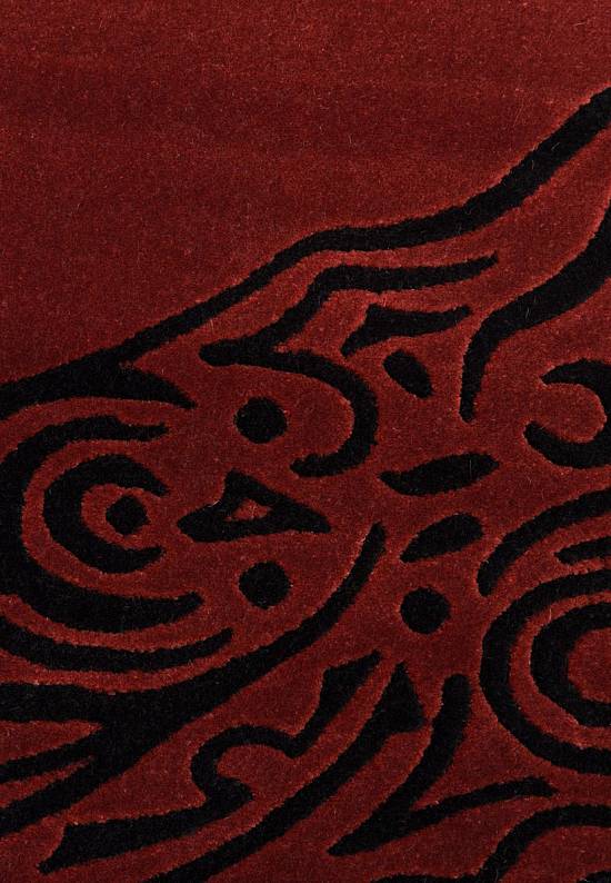 Синтетический ковер Z0069-Red
