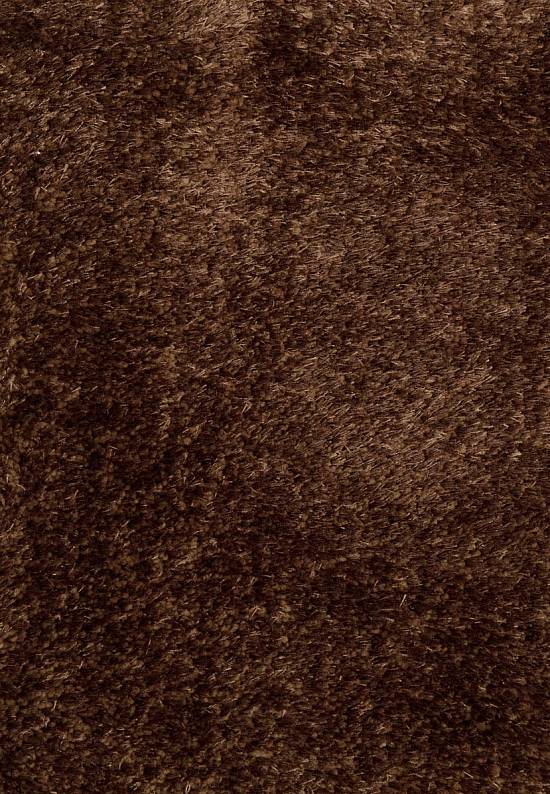 Мягкий ковер с длинным ворсом 11-brown