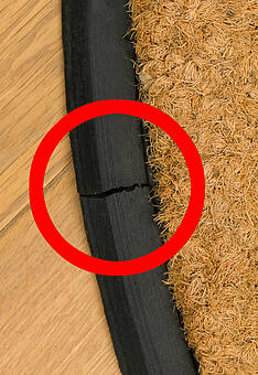 дефект входного коврика Doormat kokos Nippon-32107 discount4 фигура