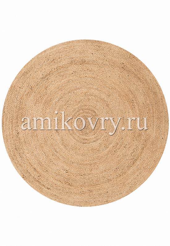 Двусторонняя циновка из джута ECH 01 Natural White