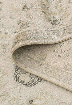 фактура ковра Kashan gold Antique White Grey