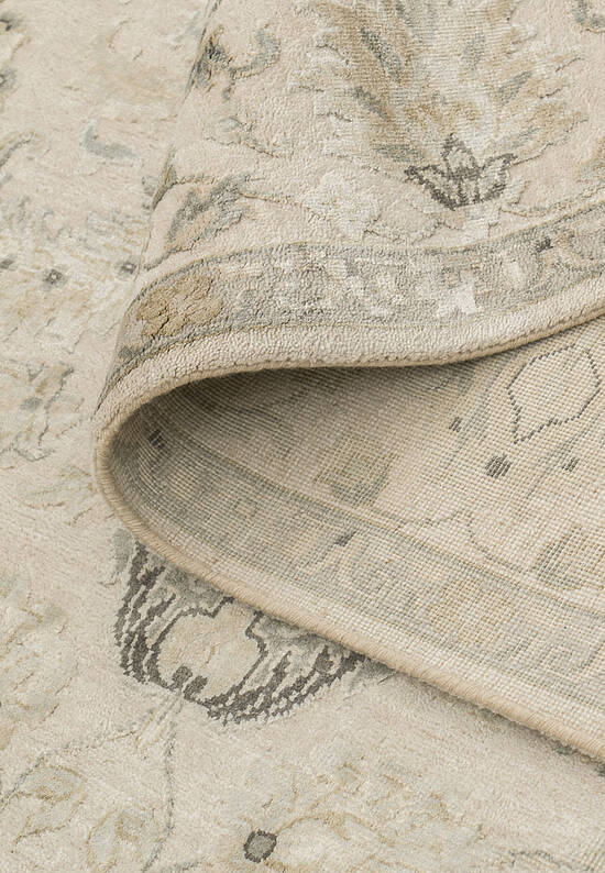Элитный ковер ручной работы Antique White Grey