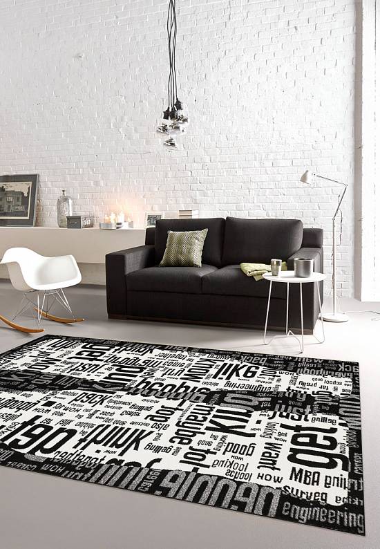 Недорогой синтетический ковер NC81-Gray