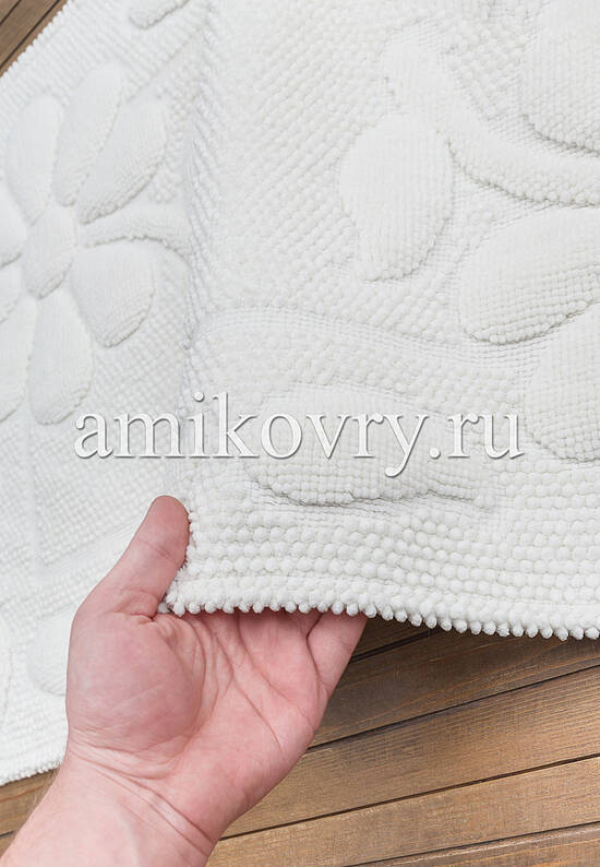 Коврик для ванной Sonil Cotton SCTN 10-White