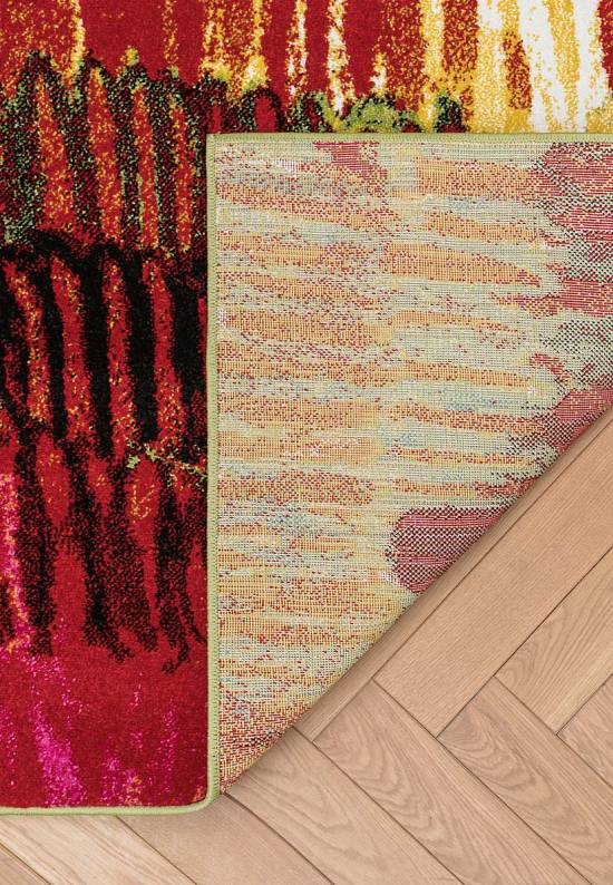 Недорогой синтетический ковер 2787-Multicolor