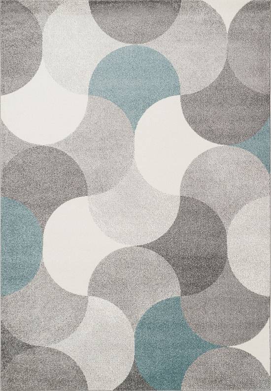 Недорогой современный ковер 2257-Light Gray
