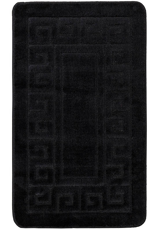 Черный коврик для ванной Ethnic 2513 Black