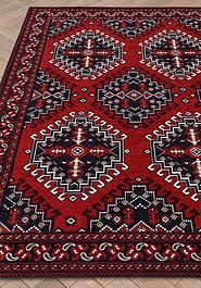 безворсовый ковер в перспективе Turkmen TUR 19nb