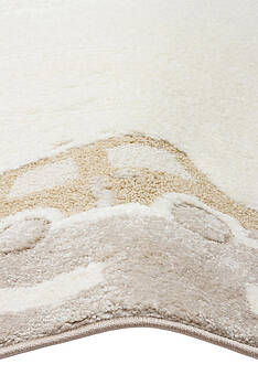 фактура ковра Piccolo PCL 01 Cream Multy круг