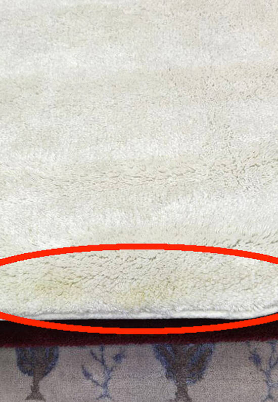 Мягкий коврик для ванной 3501 Beige discount1