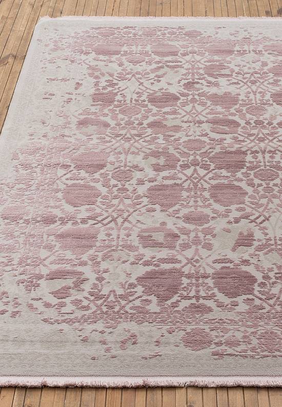 Турецкий ковер из акрила 1511 Grey-Damson