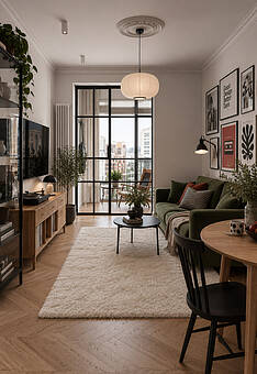 ковер в интерьере Moonlight RM1469-R510