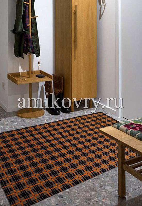 Бельгийский коврик в прихожую Ruit11-L Medium