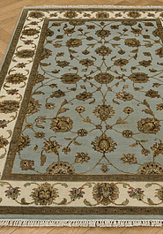 ковер в перспективе против ворса Kashan gold 10/10 MI-911-Grey/Ivory