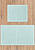 Комплект ковриков для ванной и туалета Bafa 02 Mint Green
