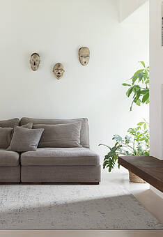 безворсовый ковер в интерьере Indigo OI2176-O06