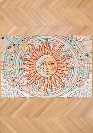 дизайн безворсового ковра Rio Sun