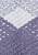Сиреневый коврик для ванной из хлопка Wall-Purple