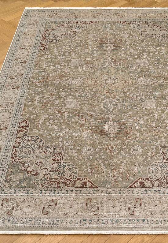 Турецкий ковер из вискозы BBL 02 Beige