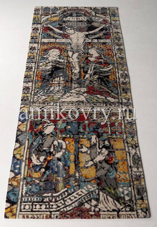 Элитный ковер ручной работы Stained-glass Window