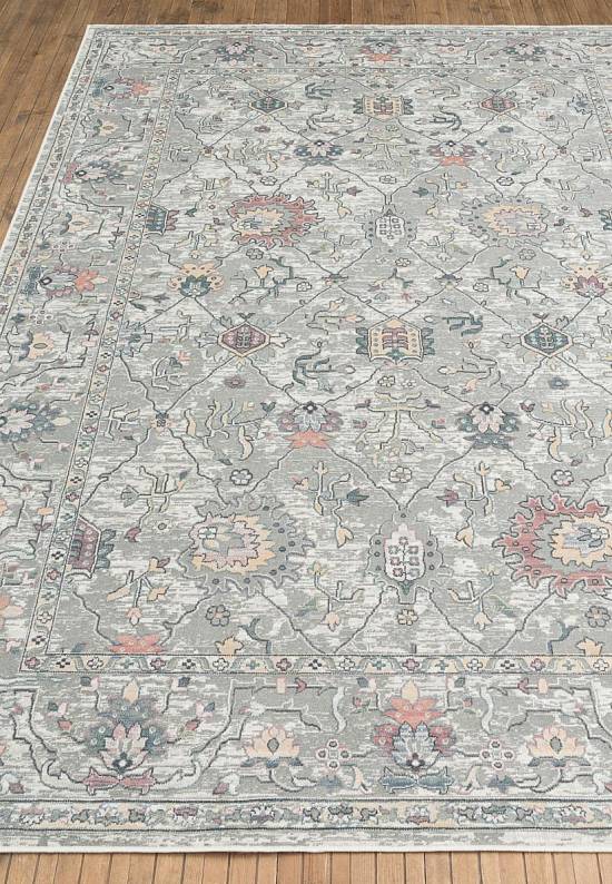 Винтажный бельгийский ковер из вискозы RB2485-R289