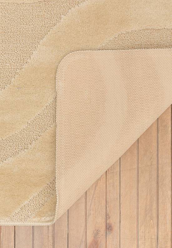 Бежевый комплект ковриков для ванной и туалета Symphony 2540 Beige PSF