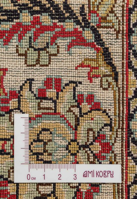 Шелковый ковер ручной работы IIST-GI9KK2NKN Kashan Red