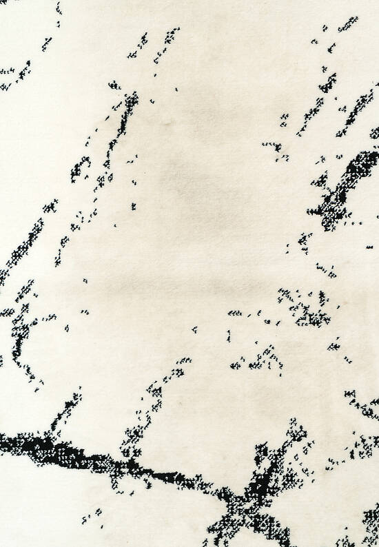 Современный черно-белый ковер OG2546-O135 discount2