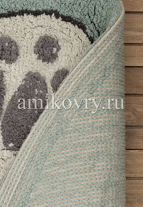 Детский хлопковый ковер Butterfly Vintage Green C-BUT-G