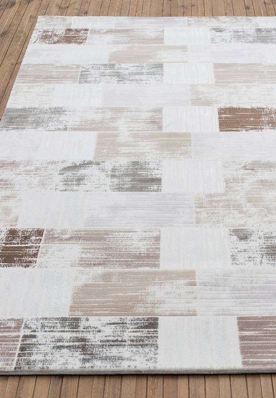 Турецкий акриловый ковер 1440C L.Mink-L.Grey