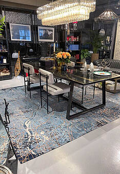 безворсовый ковер в интерьере Streets Tokyo LS5225-L263 discount