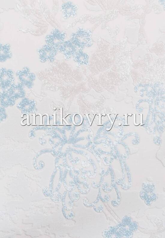 Ковер Mirada MR0180-Ivory-B.Blue/Kemik-B.Mavi овал