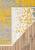 Двусторонний безворсовый ковер NK 01 Yellow Grey