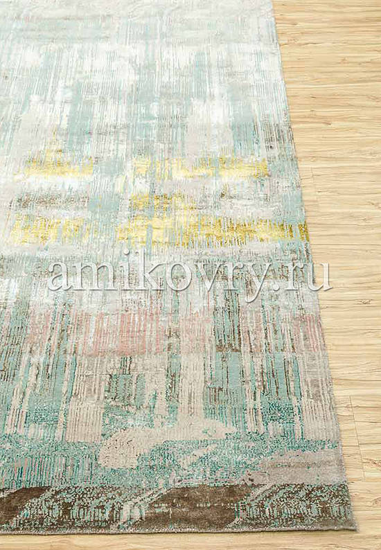 Элитный ковер ручной работы 11/11-RWB SRB-709-Antique White/Light Sea Mist