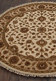 ковер в перспективе против ворса Kashan gold 10/10 SC-733-Ivory/Camel