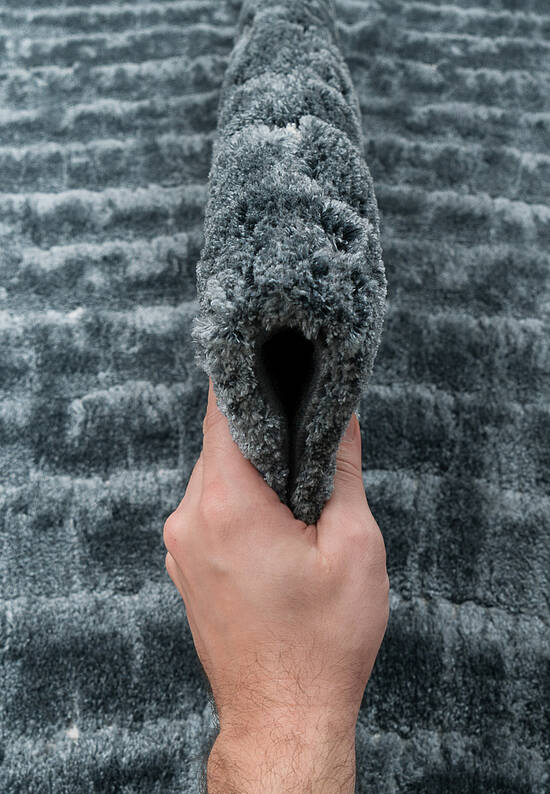 Пушистый ковер из полиэстера RN4631-R75